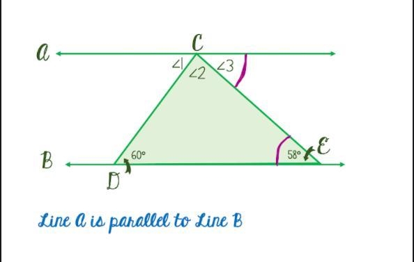 What is the measure of m<3-example-1