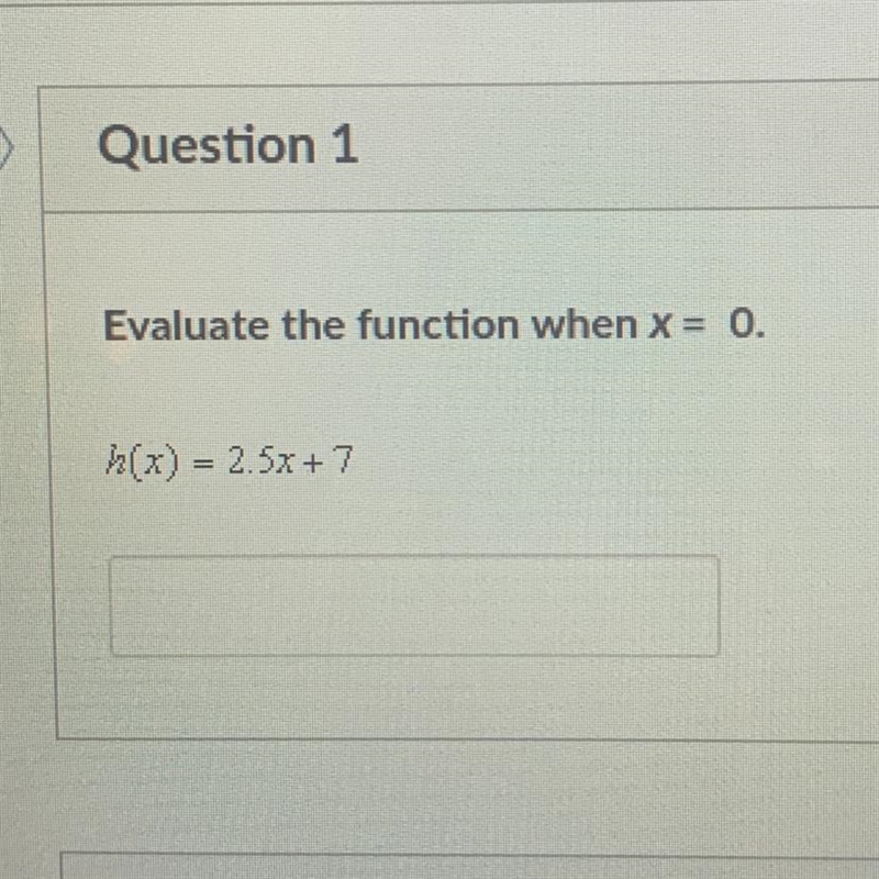 Evaluate the function when x = 0-example-1