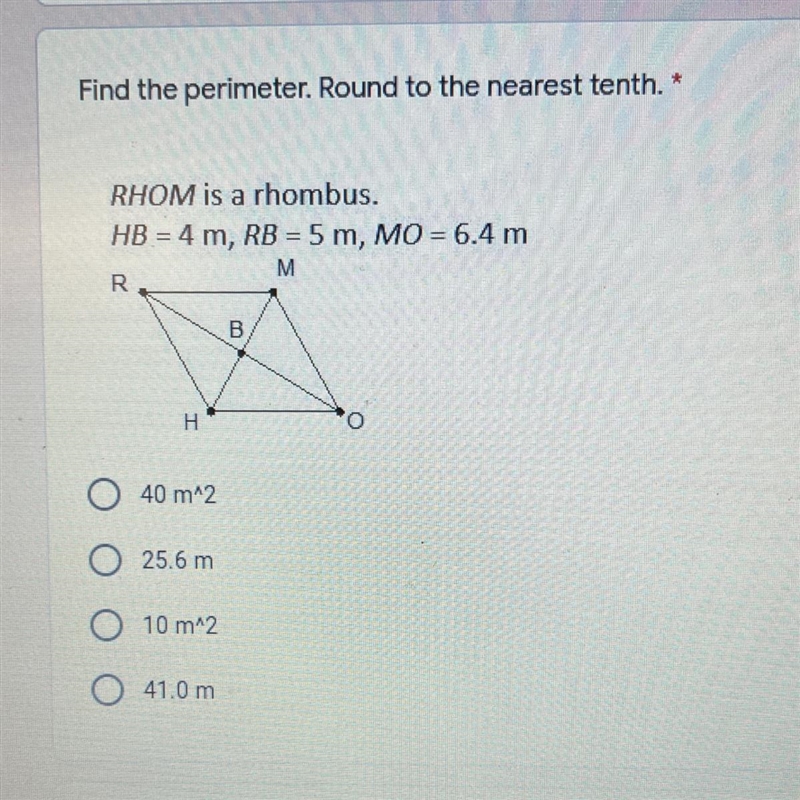 Find the perimeter. Round to the nearest tenth.-example-1