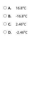 Select the correct answer. The daily high temperature of Elk Creek drops by 1.2°C-example-1