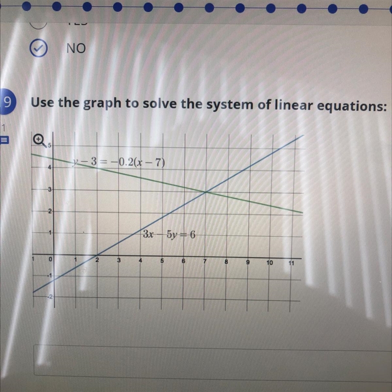 URGET HELP PLS!!!! THIS IS ABOUT LINEAR EQUATIONS AND I NEED THE ANSWER-example-1