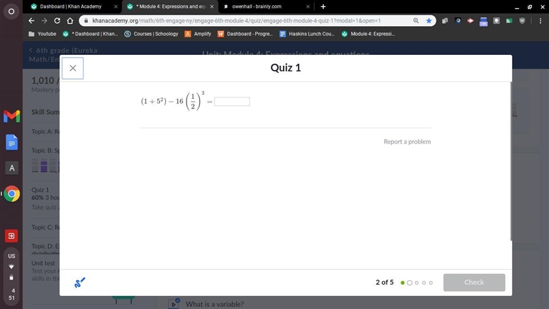 (1+5 to the 2)−16 1 over 2 to the power of 3-example-1