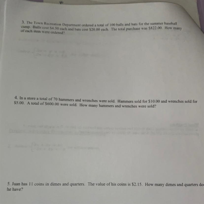 CAN SOMEONE PLS HELP WITH THESE WORD PROBLEMS PLSSS IVE BEEN STUCK HELP HELP HELP-example-1