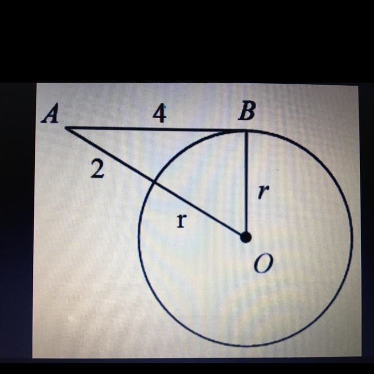 Please help!! Find the radius r.-example-1