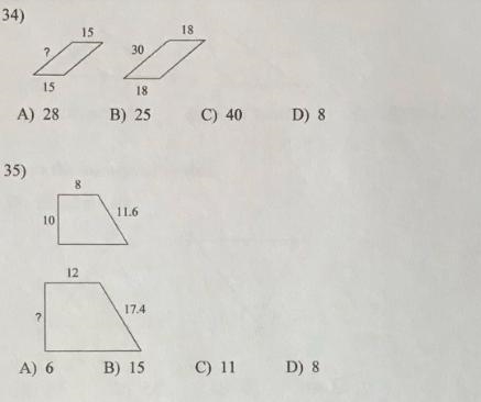 Write a proportion and find the missing side lengths. show work!! 30 points.-example-1