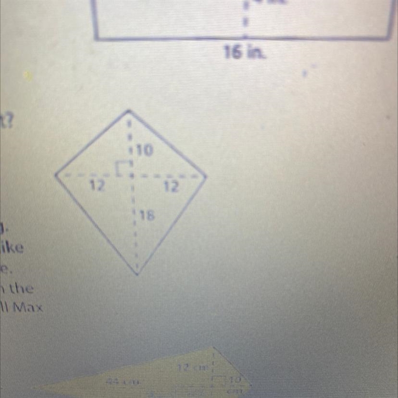 4. What is the area of the figure at the right?-example-1