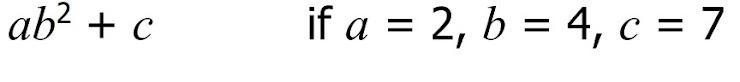 Evaluate each expression using the variable replacements.-example-1