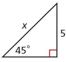 Find the length of x.-example-1