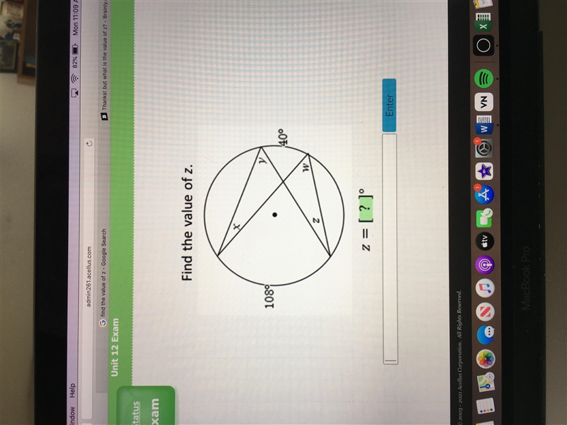 Please help me! Find the value of z!!!!-example-1