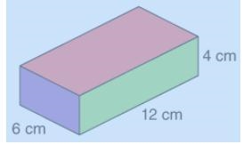 What is the surface area of the rectangular prism? 324 cm 2 288 cm 2 120 cm 2 216 cm-example-1