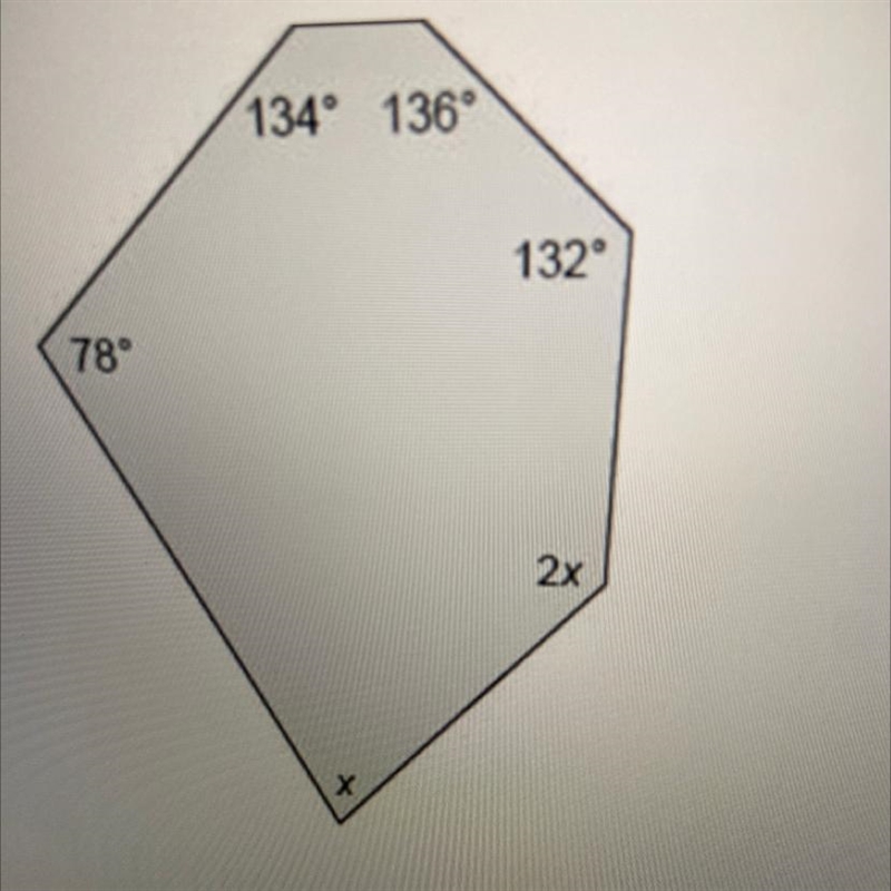 PLS HELP!!!! Determine the value of x. A) 160° B) 78° C) 240° D) 80°-example-1