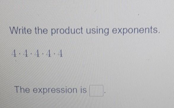 Write the product USING EXPONENTS ​-example-1