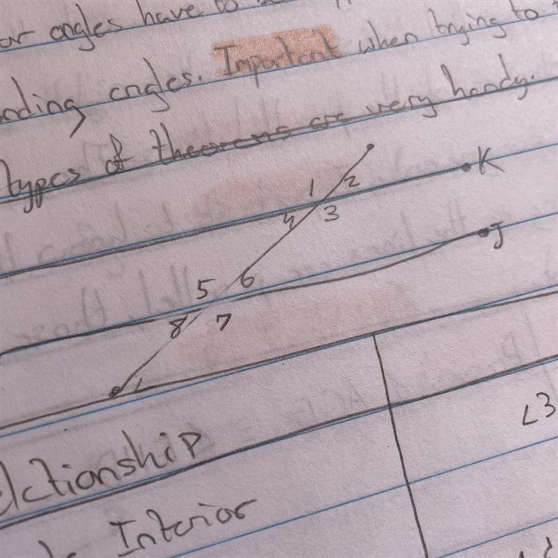 Which angles are supplementary? You can just give 1 example so I get the idea-example-1