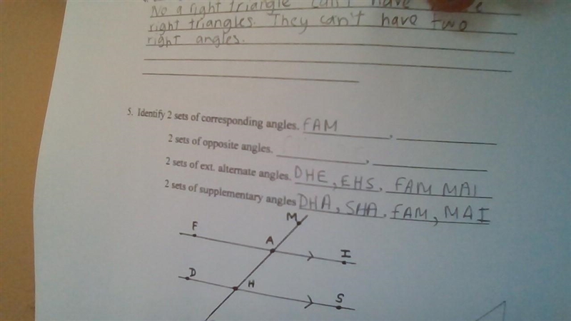 Please answers question 5 (the line under H is labeled E, just got cut off the picture-example-1