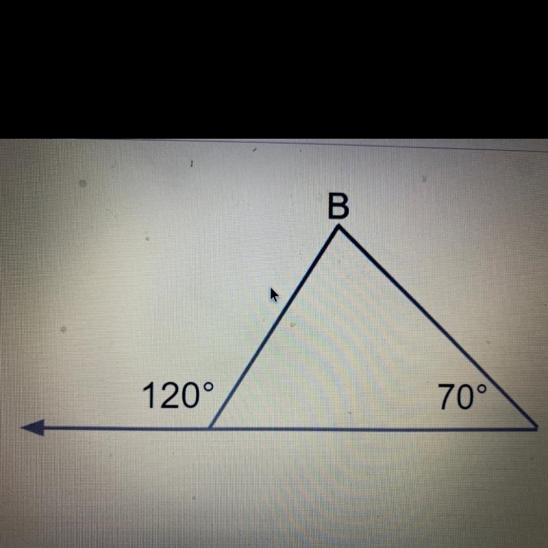 What is the missing angle 120° 70°-example-1