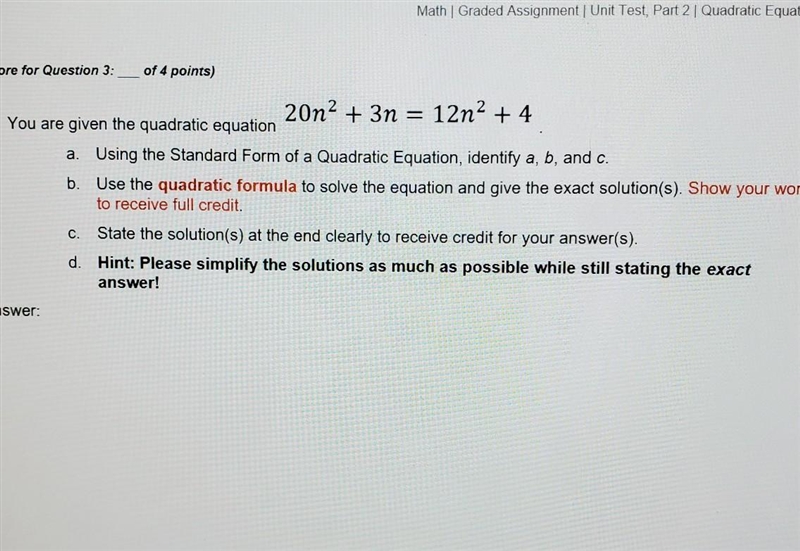 20n^2+3n=12n^2+4 identify a,b,c​-example-1