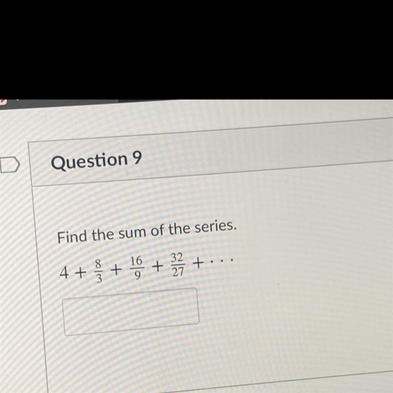 Find the sum of the series please-example-1