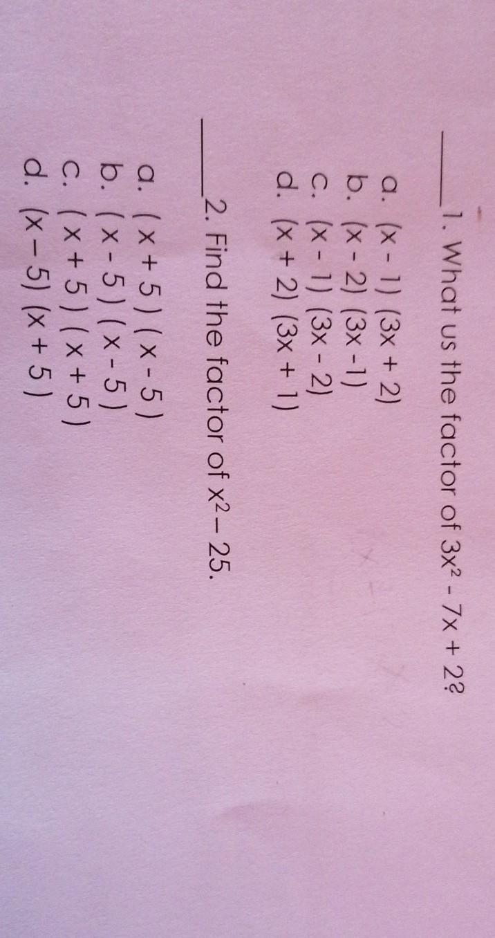 Easy math but im confused (sorry) Help with q1 and 2 please ^^​-example-1