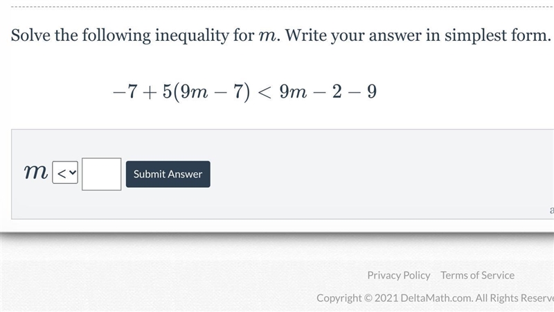 What does m equal?please help me.-example-1