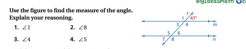 Please help this is urgent! Find the measures of the 4 angles.-example-1