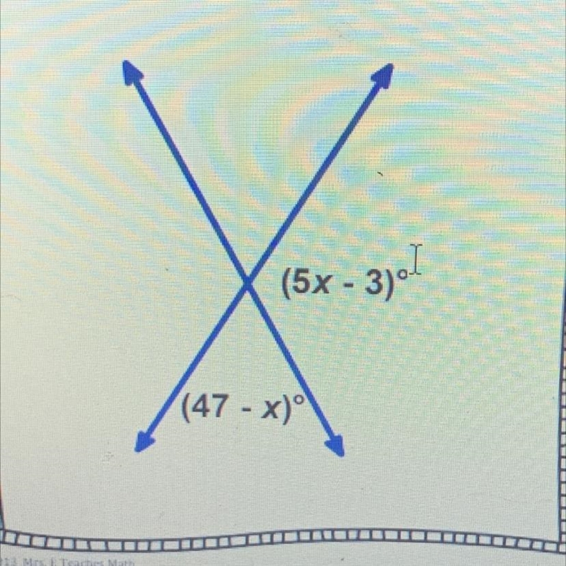 Find the value of x-example-1