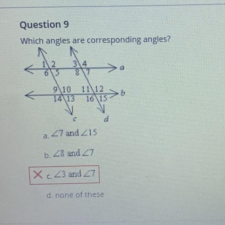 I think the answer is A. <7 and <15. Am I right?-example-1