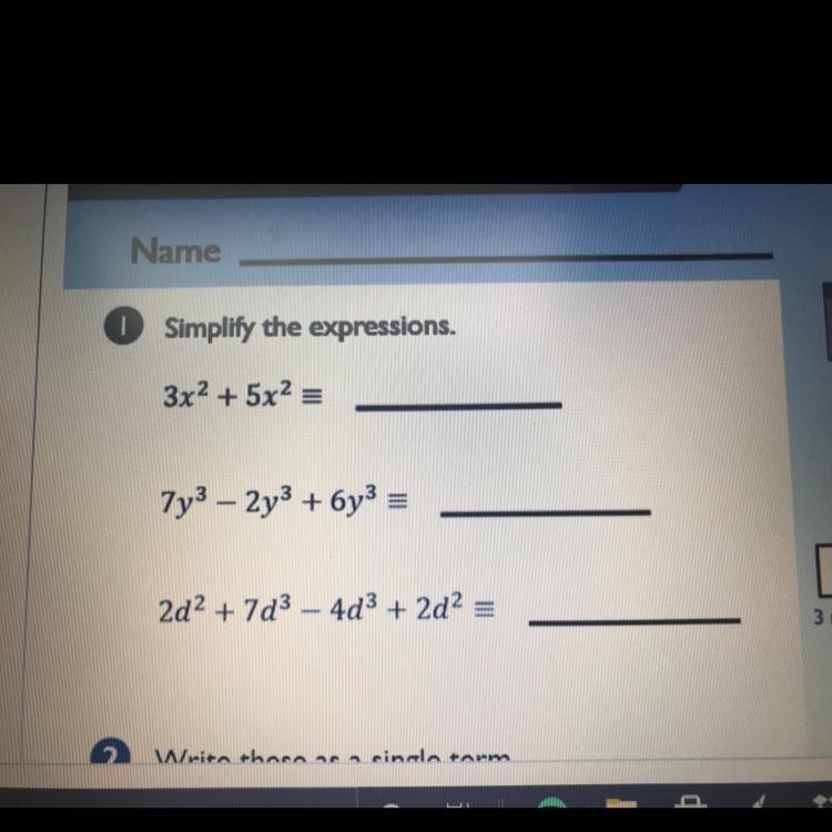 3x^2+5x^2 Tyyyy Sorry about the bad photo quality.-example-1