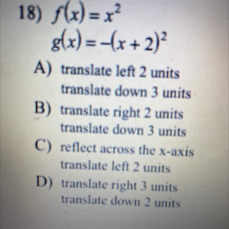 Describe the transformations necessary to transform the graph of f(x) into that of-example-1