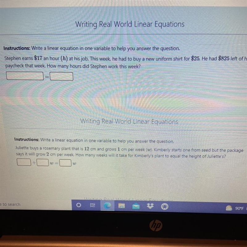 Can someone please help me solve these two problems? I’ve been trying for so long-example-1