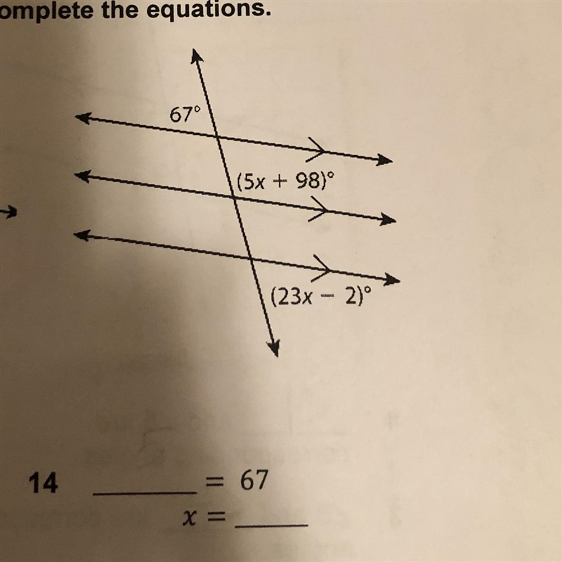 Please help i need it for tomorrow Use the angle relationships show in this diagram-example-1