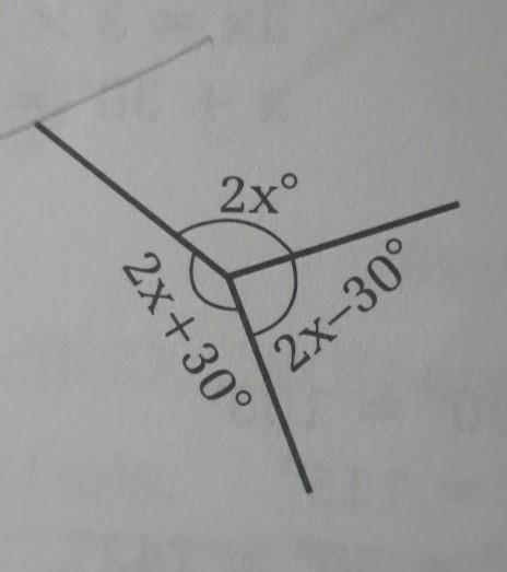 Find the unknown size of angle​-example-1