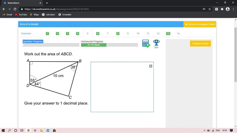 Area of triangle- please help :)-example-1