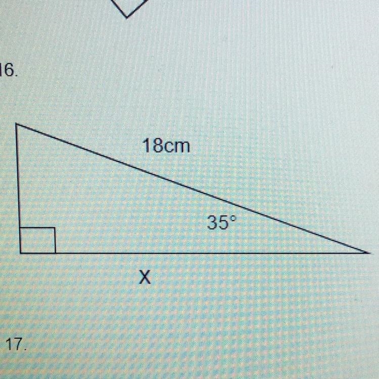 Calculate the value of x to one decimal place-example-1