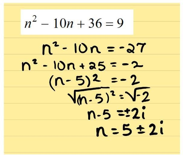 Using complete sentences, describe the error in the steps used to solve the equation-example-1