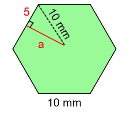 What equation do I use to find the apothem?-example-1