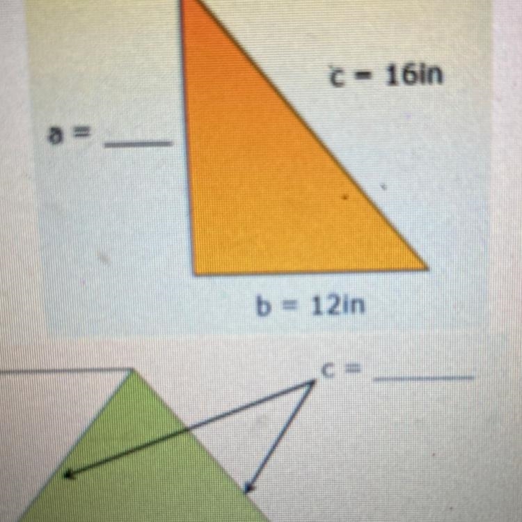 1 Solve for the unknown variable:-example-1