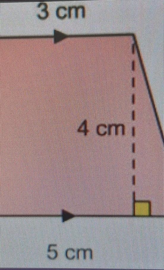 Find the area of the trapezium​-example-1