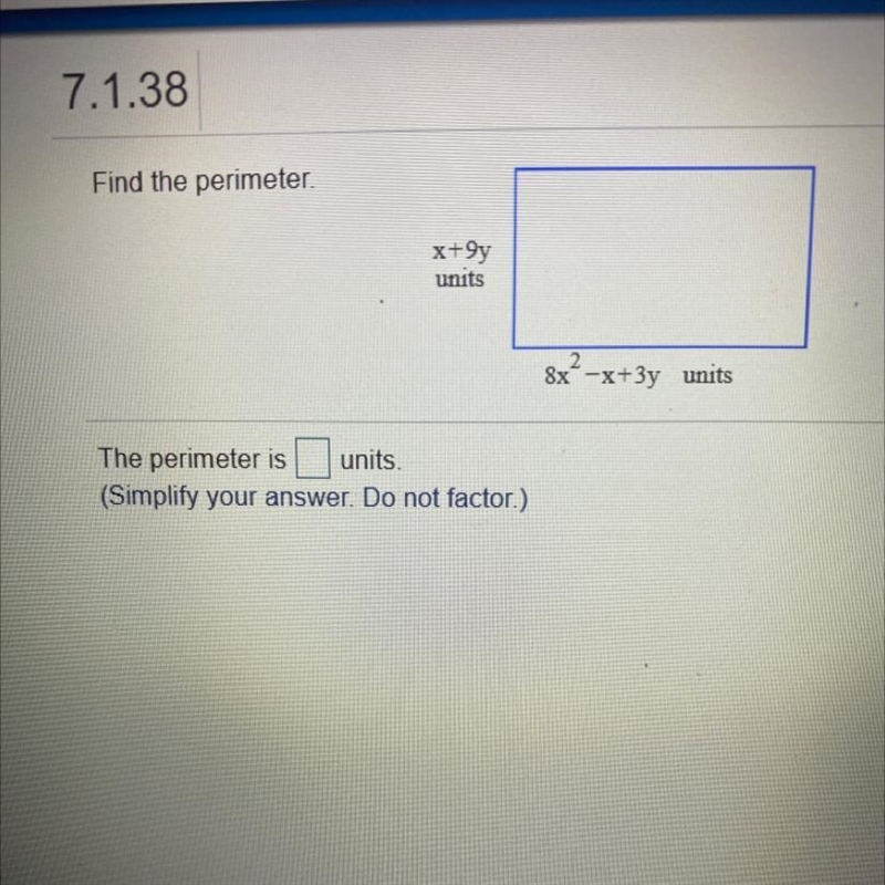 Please help, Find the perimeter-example-1