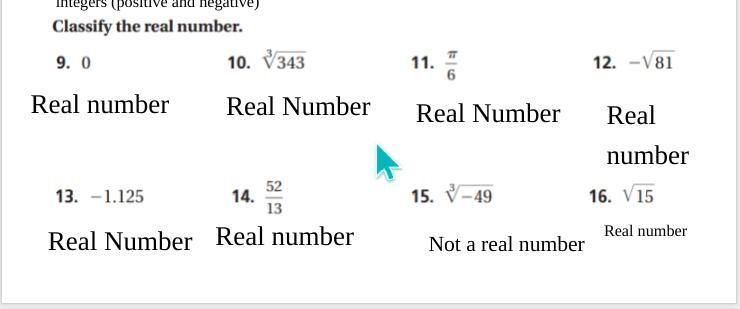 What type of real numbers are these.-example-1