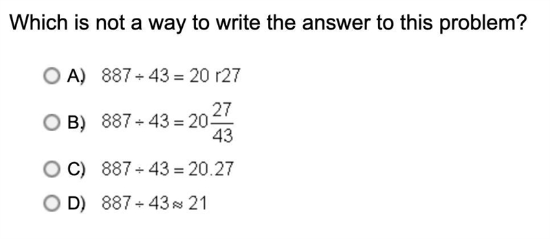 Which is not a way to write the answer to this problem?-example-1