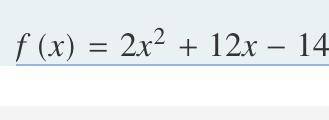 HELP Find the Axis of Symmetry-example-1