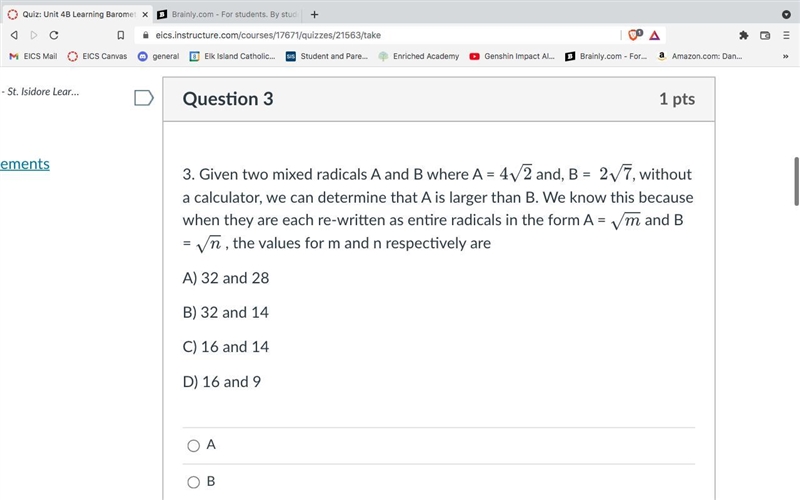 I need to know the values of m and n.-example-1