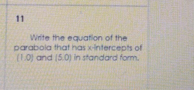 Writing quadratic equations question 4​-example-1