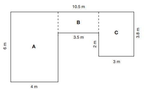 Find the area of the figure and choose the appropriate result-example-1