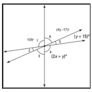 HELP ME FAST!!!!!! Mark thinks he can calculate the measurement of angle 2 and 3 whereas-example-1