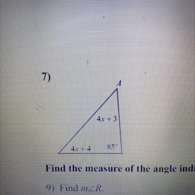 Find the measure of angle a-example-1