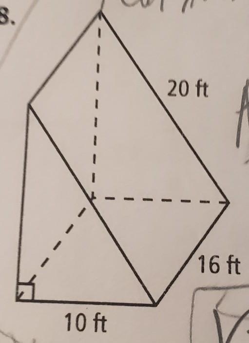 Find the volume of the triangular prism.​-example-1