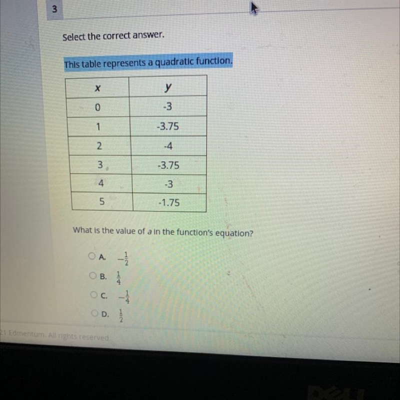 What is the value of a in the function equation?-example-1