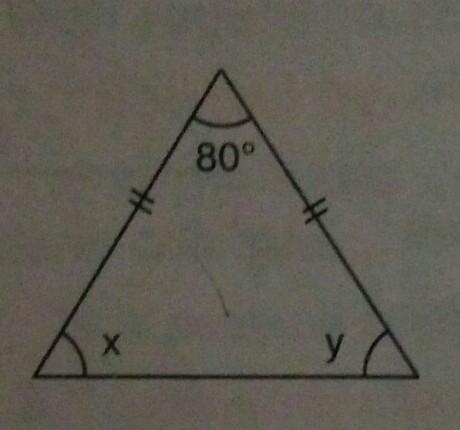 Find the unknown Angles in the given figure ​-example-1