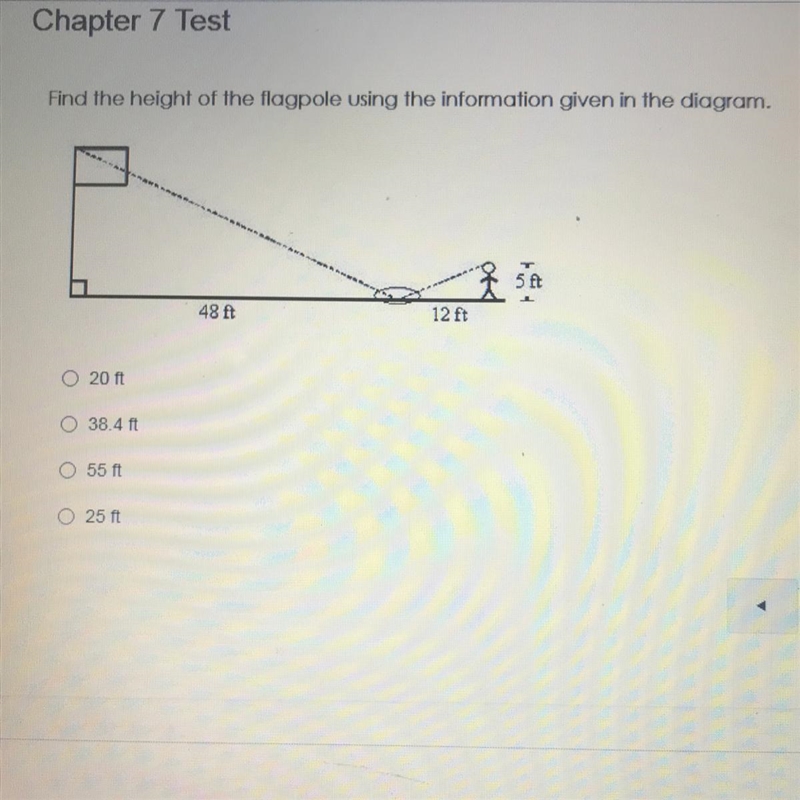 Please help!! :D find the height of the flagpole using the information given in the-example-1